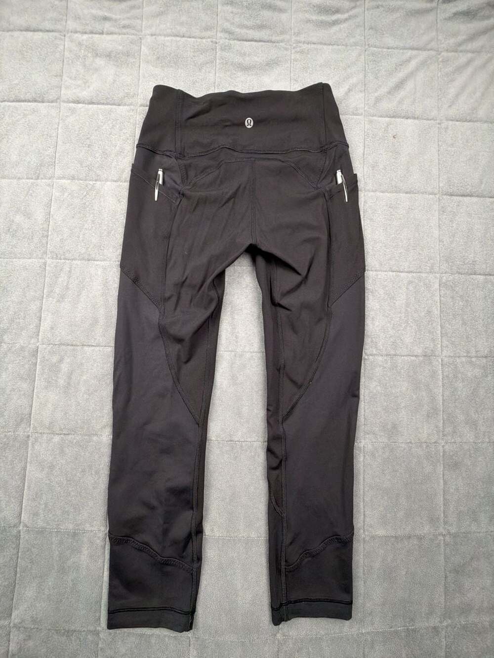 Lululemon All The Right Places High-Rise Crop Leggings, Black, Size 6